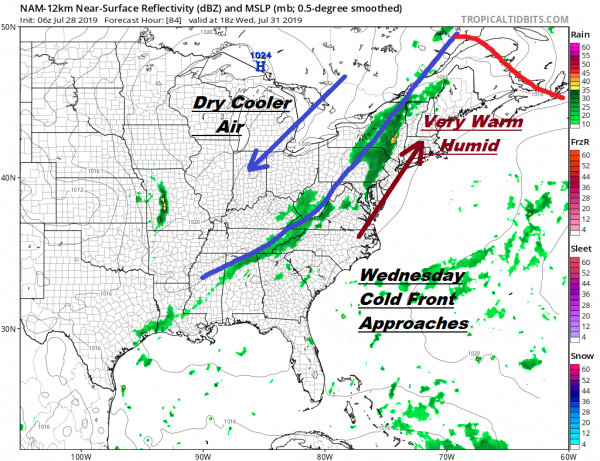 After Relative Calm More Active Weather Pattern Lies Ahead