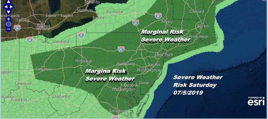Summer Weather Continues Severe Weather Risk Grows Late Saturday