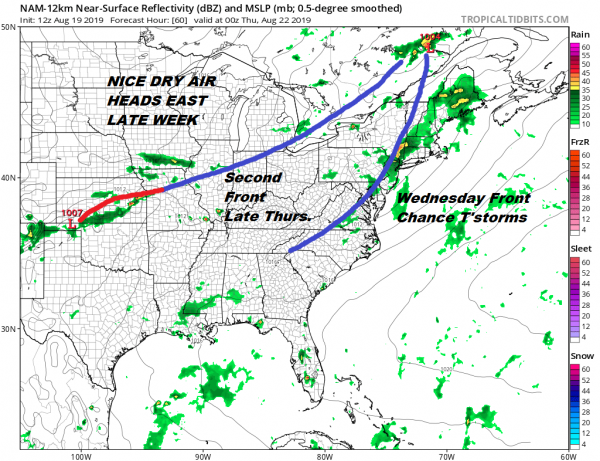 Severe Weather Risk This Evening Humidity Relief Coming Friday