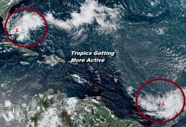 System Off Florida Coast Better Organized Could Become A Tropical Depression Saturday