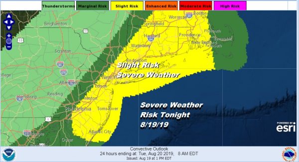 Severe Weather Risk This Evening Humidity Relief Coming Friday