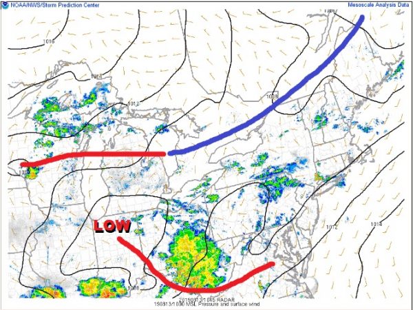 Severe Weather Risk Reduced Shifts South