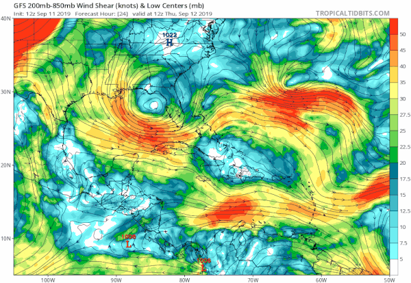 Disturbed Weather East of Florida Watching for Signs of Development