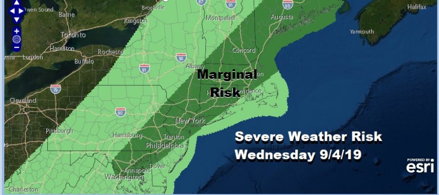 Beautiful Tuesday Severe Weather Risk Wednesday Dorian Pass Southeast Friday