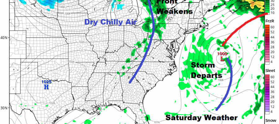Beautiful Day New Jersey West As Coastal Storm Stays Well Offshore