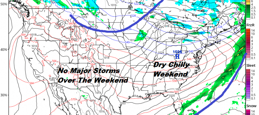 Colder Air Arrives Lasting Into Early Next Week