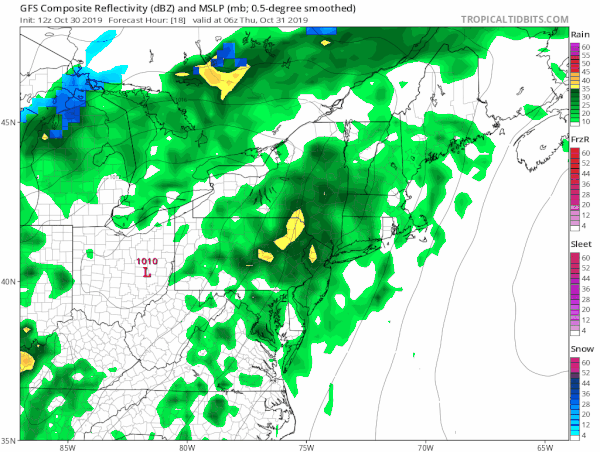 Showers Arrive Tonight Showery Rains Severe Thunderstorms Wind Thursday Night