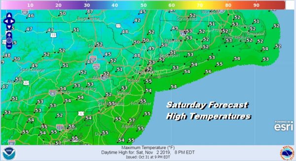 Colder Air Arrives Lasting Into Early Next Week