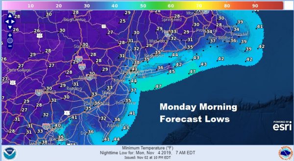 Another Sunny Chilly Day Week Ahead Outlook