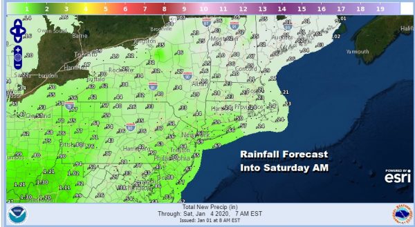Happy New Year Some Sunshine Seasonal Temps. Rain Friday Weekend