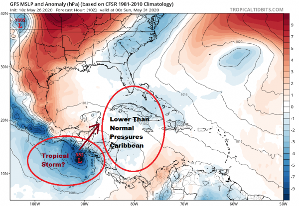 Tropics Busy For Late May Early June