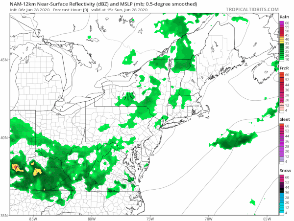Severe Weather Risk NYC TO Boston Includes Long Island Southern Southeastern New England