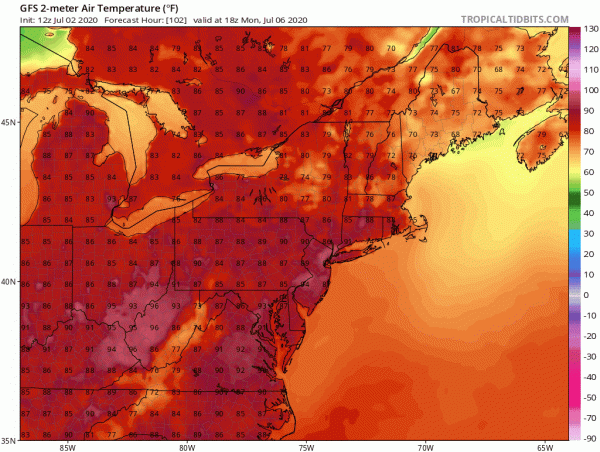 Severe Weather Risk Friday July 4th Holiday Weekend Summery