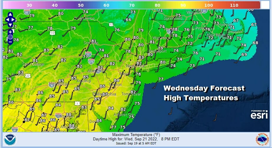 wednesday Weather Updates 24/7 by Meteorologist joe cioffi